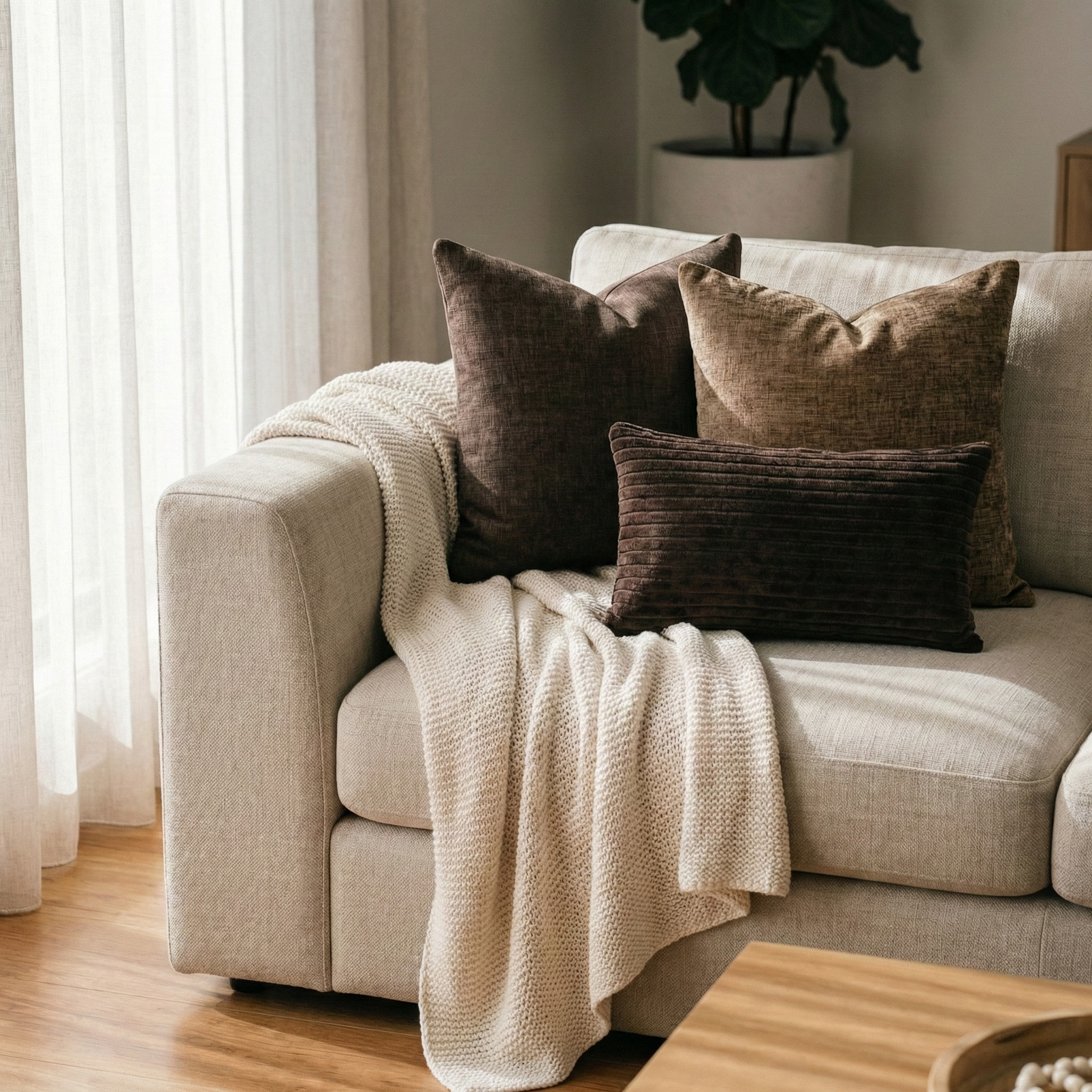 Brown Cushions – Newline Cushions