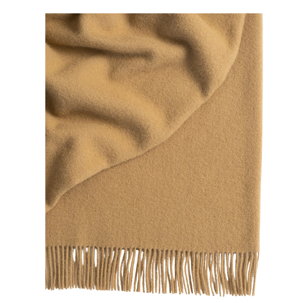 Nevis Camel Throw Rug