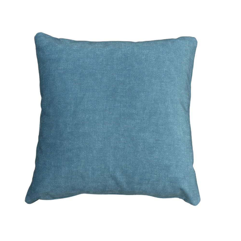 Keesha Teal jumbo cushion, 50x50cm
