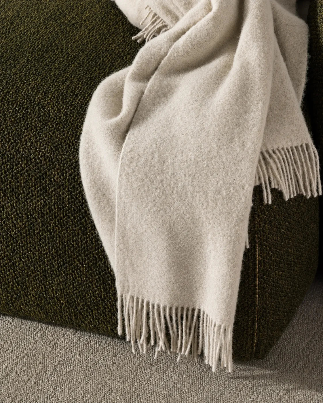 Throw Rug Nevis Limestone