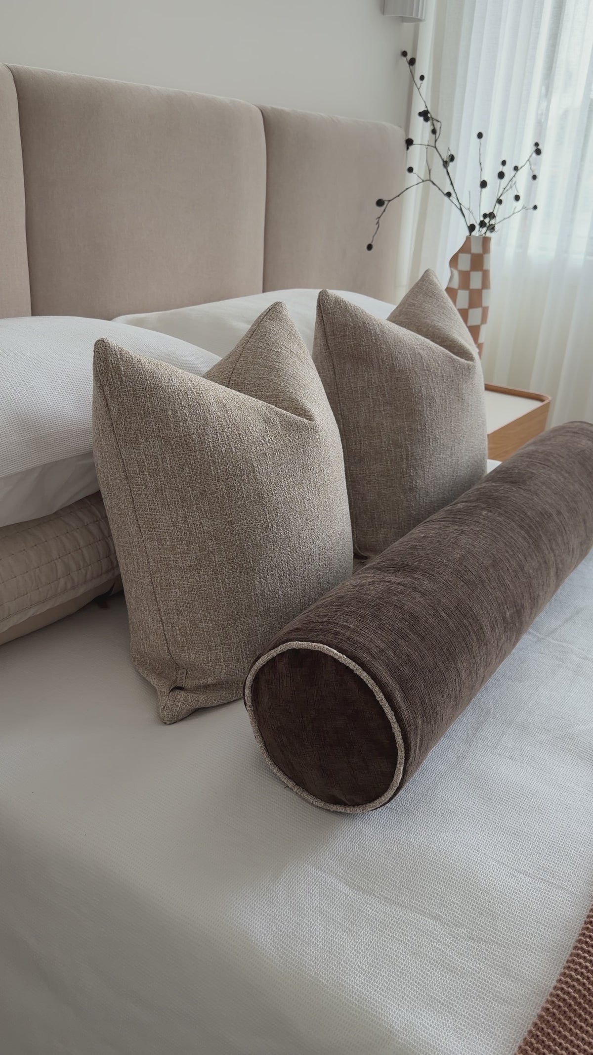 Load video: Dion Mocha Bolster