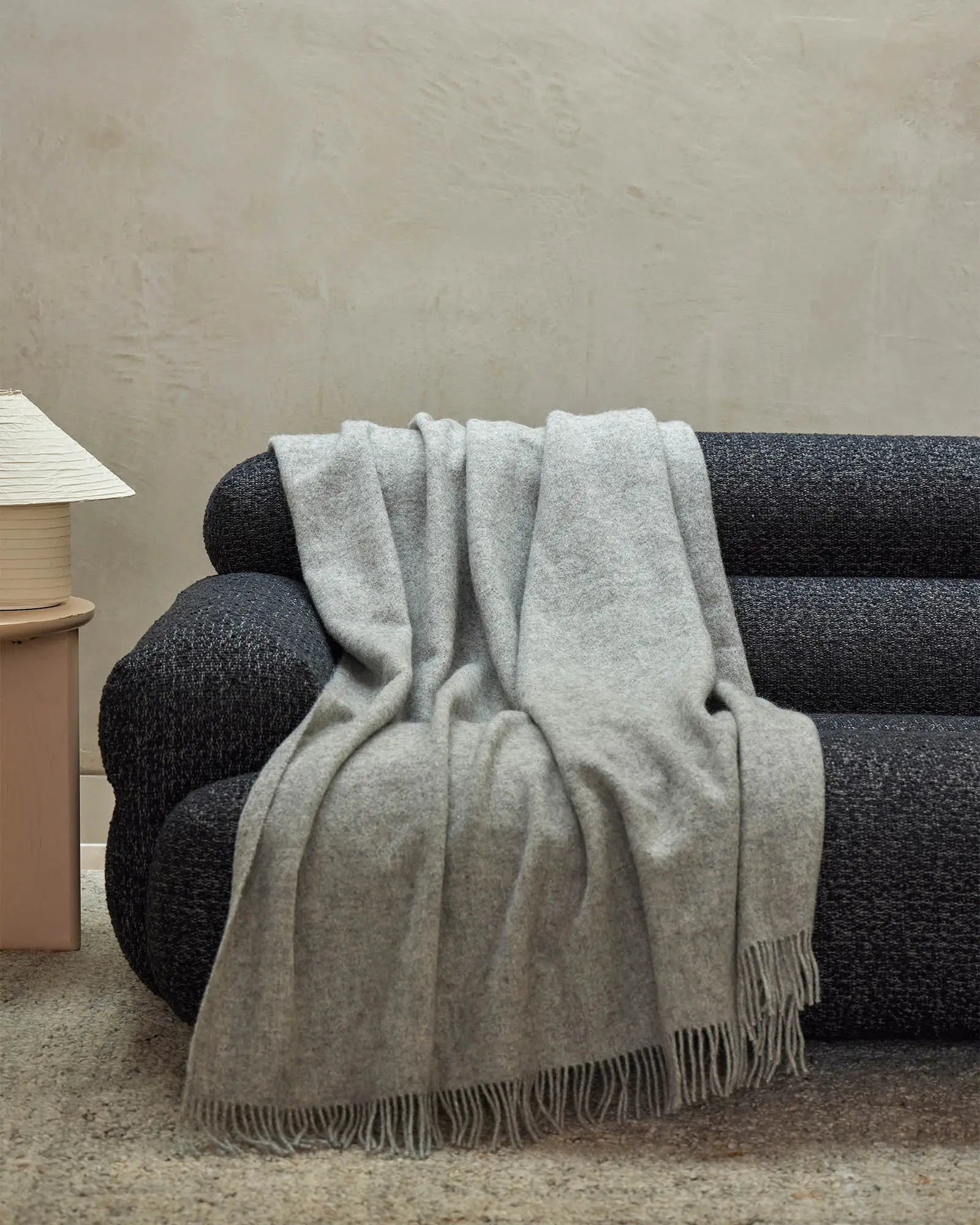 Nevis Ash Throw Rug