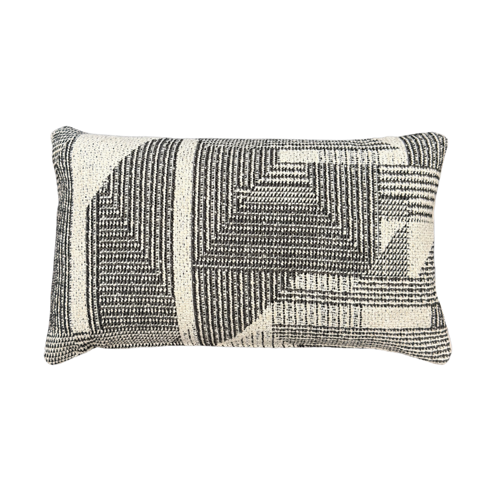 Braxton Onyx tube bolster cushion, 30x50cm
